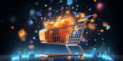 e-commerce-business-depicted-through-shopping-cart-illustration-generative-ai_94628-8207